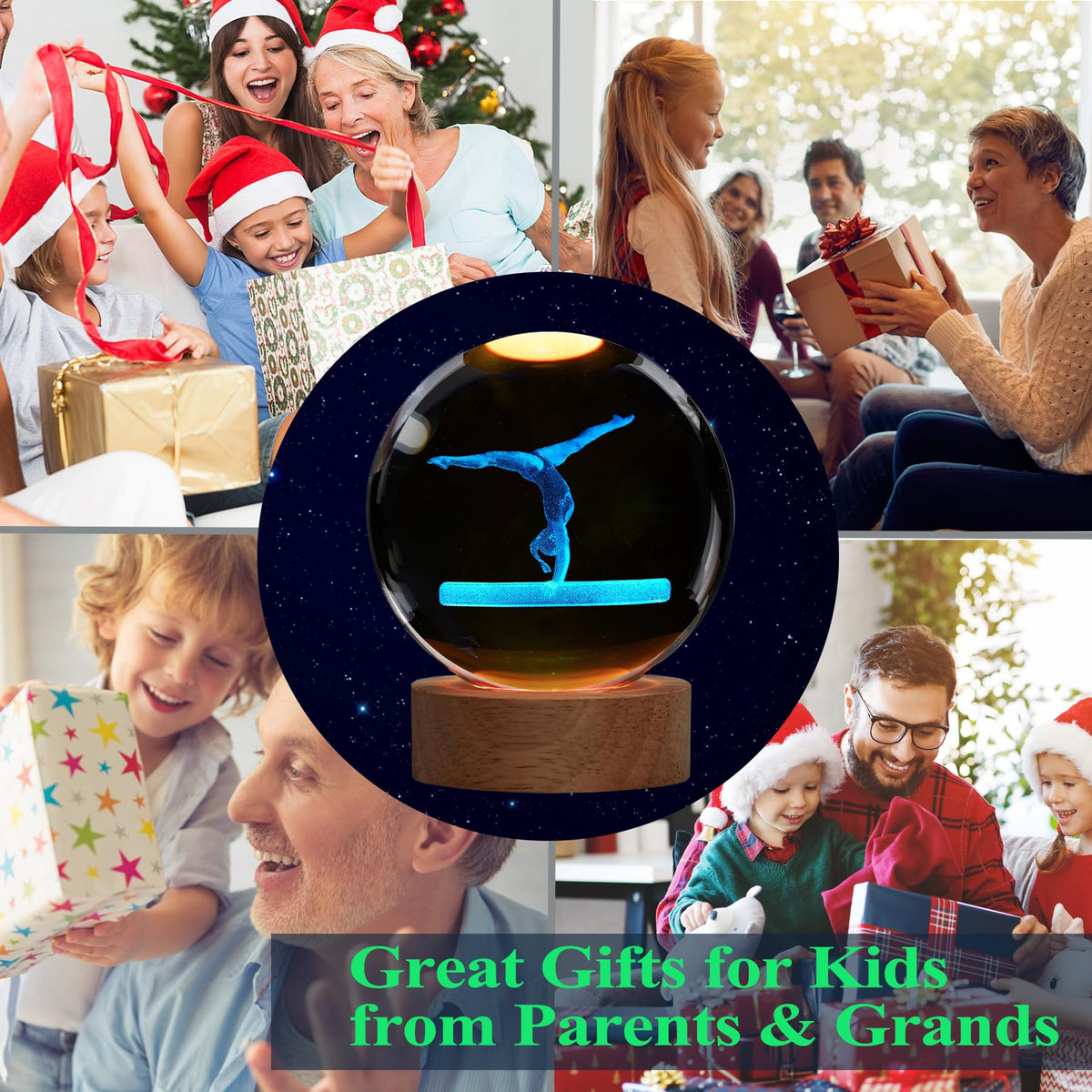 Brings warm ambient glow to kids rooms for a cozy night