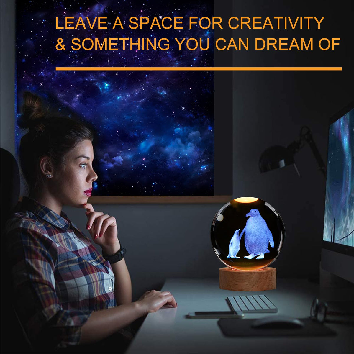 POSSHE Penguin Night Light makes a thoughtful penguin lovers gift.