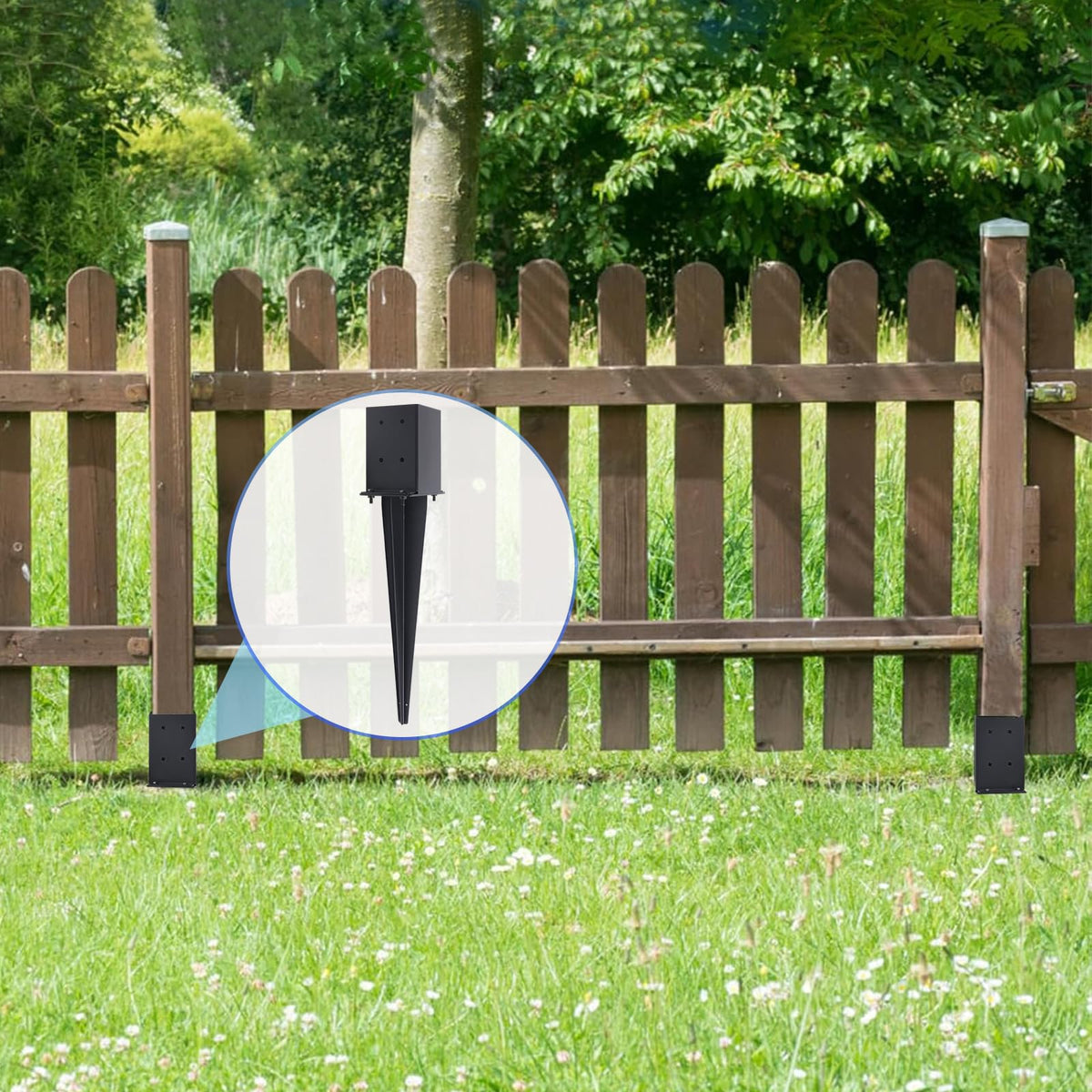 POSTYBAY easy installation for DIY deck, fence, or railing projects.