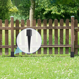 POSTYBAY installed on a deck or fence for sturdy support.