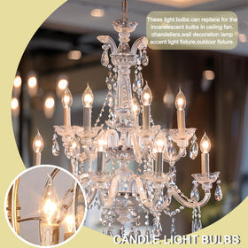 Potanro E12 2700K warm white bulb for cozy ambience.