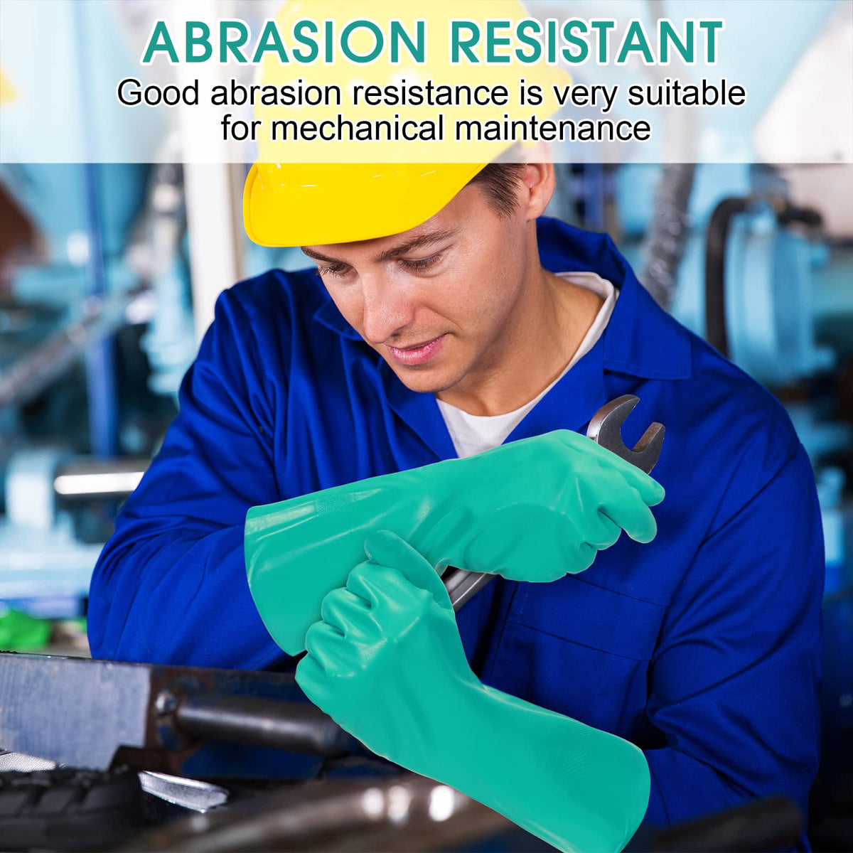 Potchen soft, easy-on nitrile gloves available in large to XL sizes