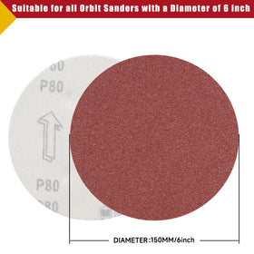 POTUINOM 60 grit disc ideal for rapid material removal on various surfaces
