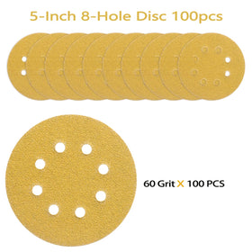 POTUINOM gold aluminum oxide surface highlights durability for efficient sanding