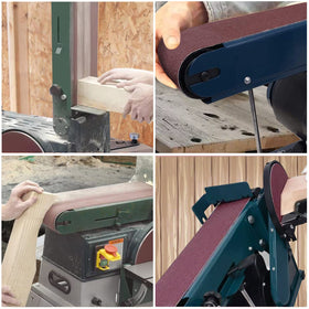 Potuinom belt range 40-400 grit for wood, metal, and plastics