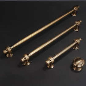 POVEFONK 5-inch cabinet pull; suits farmhouse, traditional, and transitional styles under varied lighting.