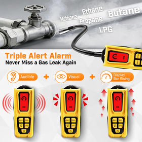 Povlen gooseneck reach helps locate leaks in obstructed areas and along gas lines