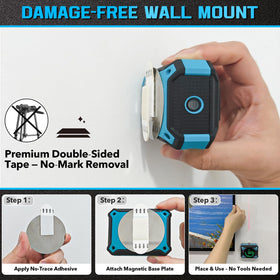 Povlen wall setup simplifies framing and tiling tasks.