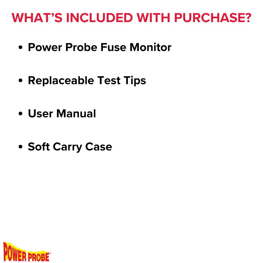 Power Probe PPFUSE compact design supports Mini, Maxi, and ATC fuses