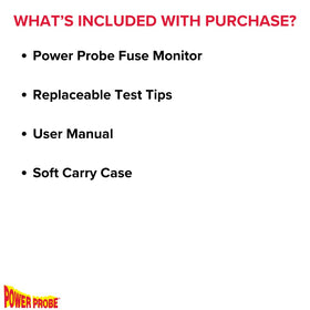 Power Probe PPFUSE compact design supports Mini, Maxi, and ATC fuses