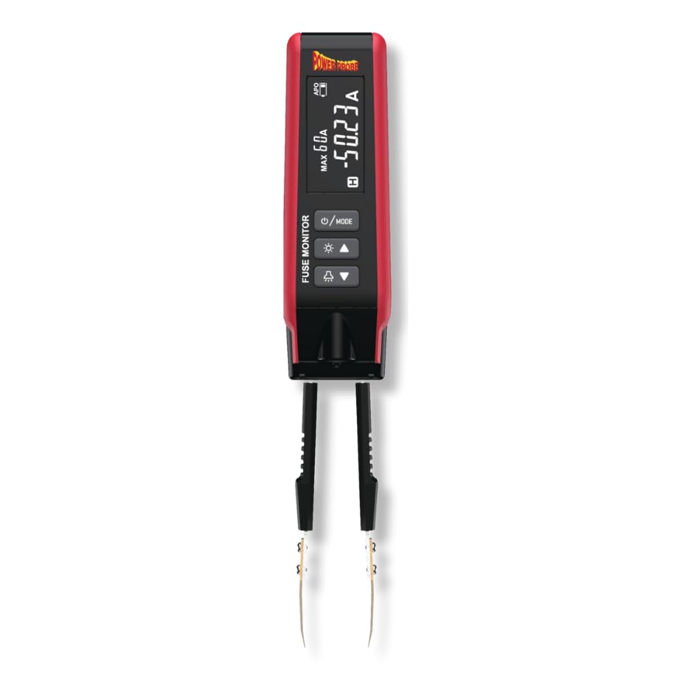 Power Probe PPFUSE live readings display for quick fuse testing