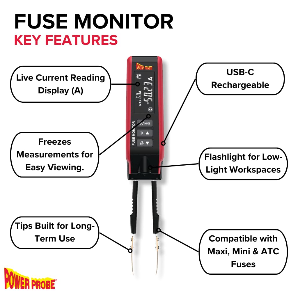 Power Probe PPFUSE replaceable tips extend tool life and reduce downtime