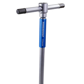 Powerbuilt 10mm long-reach wrench ideal for hard-to-reach fasteners.