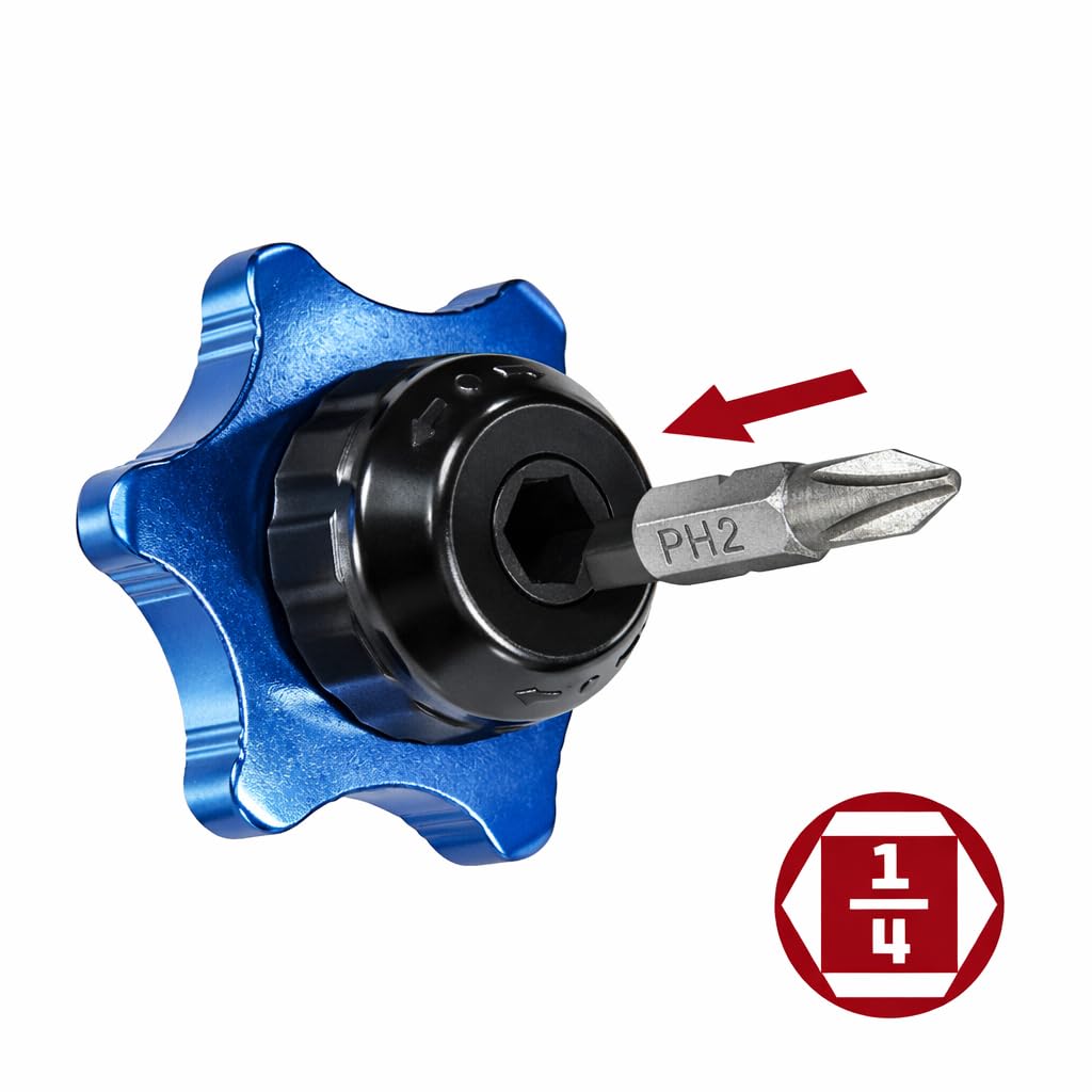 Powerbuilt 36-tooth ratchet mechanism offering smooth, reversible action