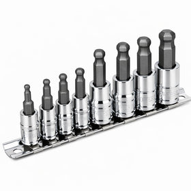 Powerbuilt 642403 ball-end sockets enabling angled access for tight spaces