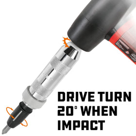 Powerbuilt slotted bits designed for tough fasteners and durable engagement.