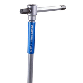 Powerbuilt T-handle set showing free-spinning sleeve for easier tightening.