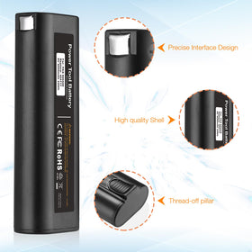 Powerextra pack with two high-capacity 6V cells for pros.