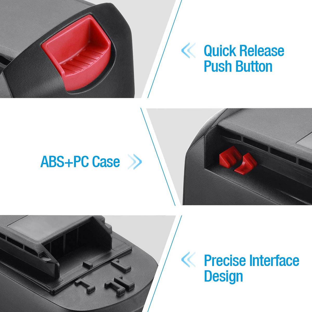 Powerextra Skil SB18B battery designed for dependable 18V use.