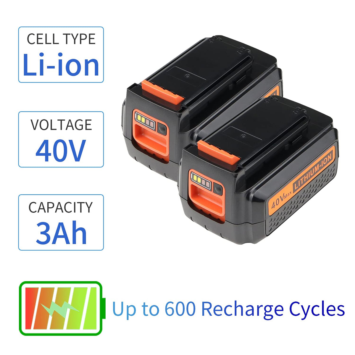 Powerost LBX2040 packaging includes battery and manual for setup.