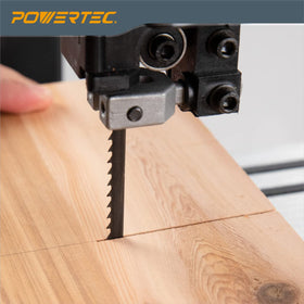 POWERTEC blade set for Shopcraft and Duracraft compatibility enables easy blade swaps.