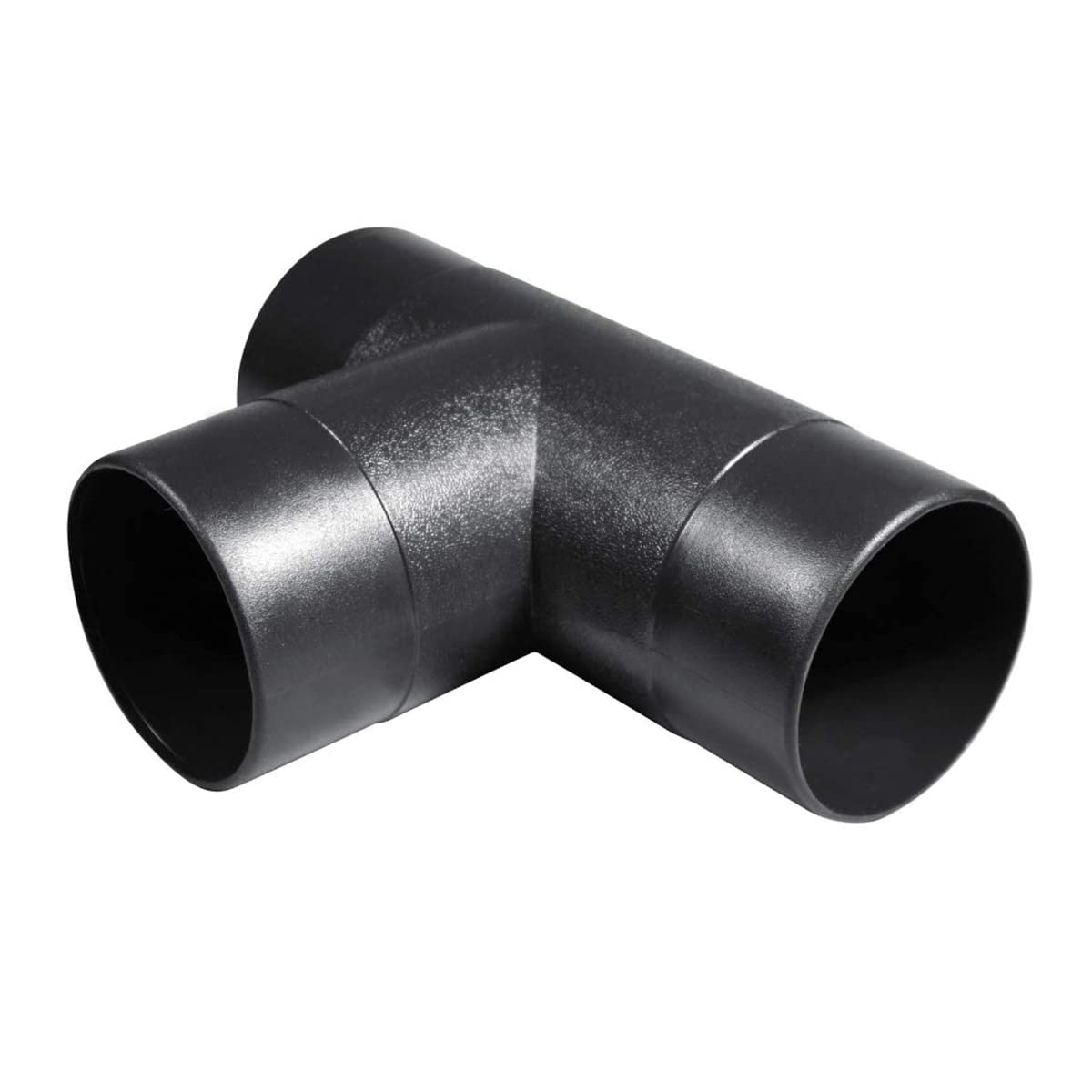 POWERTEC 70107V 4inch T-Fitting for dust hose connection improves airflow and efficiency.