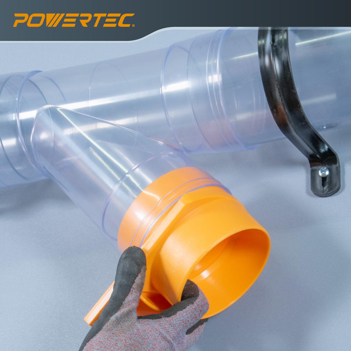 POWERTEC 70306 dust splice forming a central junction