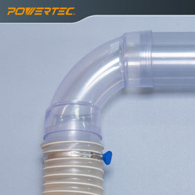 POWERTEC 70306 Y-fittings providing efficient airflow branching