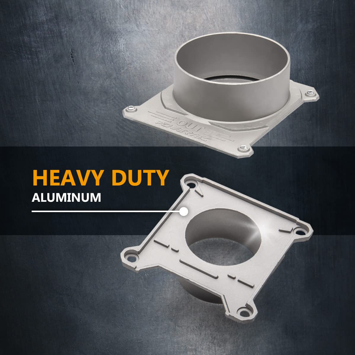 POWERTEC 70326 anti-clog design maintains steady airflow