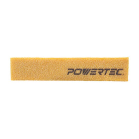 POWERTEC 71002 natural rubber eraser closeup showing durable cleaning tip