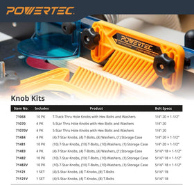 Predrilled mounting holes enable fast, stable installation on jigs