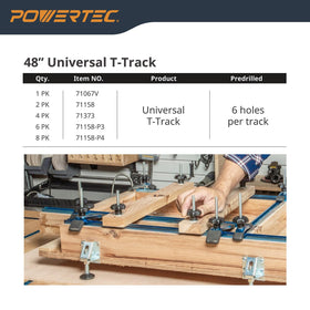 Durable, corrosion-resistant POWERTEC 71373 aluminum construction