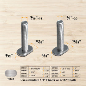 POWERTEC 71373 track cross-section 3-4-inch by 3-8-inch for solid embedding