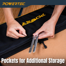 POWERTEC 71411 reinforced pocket adds space for clamps and connectors