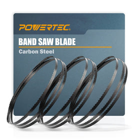 POWERTEC 93-1-2 inch bandsaw blades assortment pack for versatile woodworking tasks