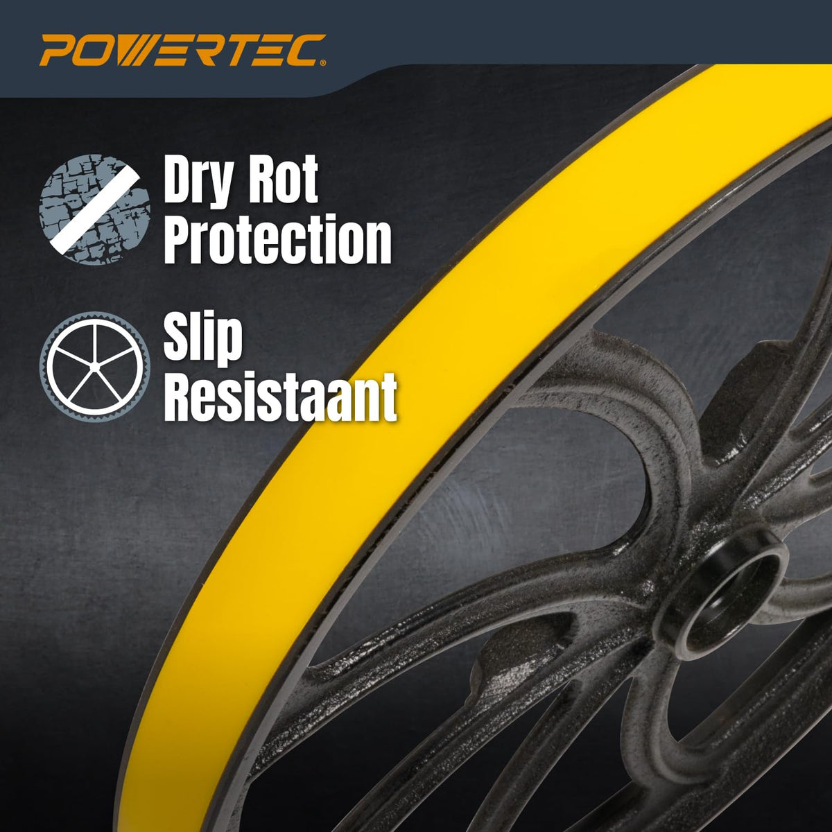 POWERTEC installation sheet included with clear setup guidance.