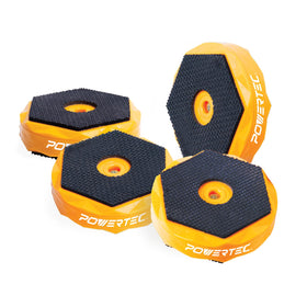 POWERTEC Bench Dog Puck non-slip base protects your workpiece from scratches.