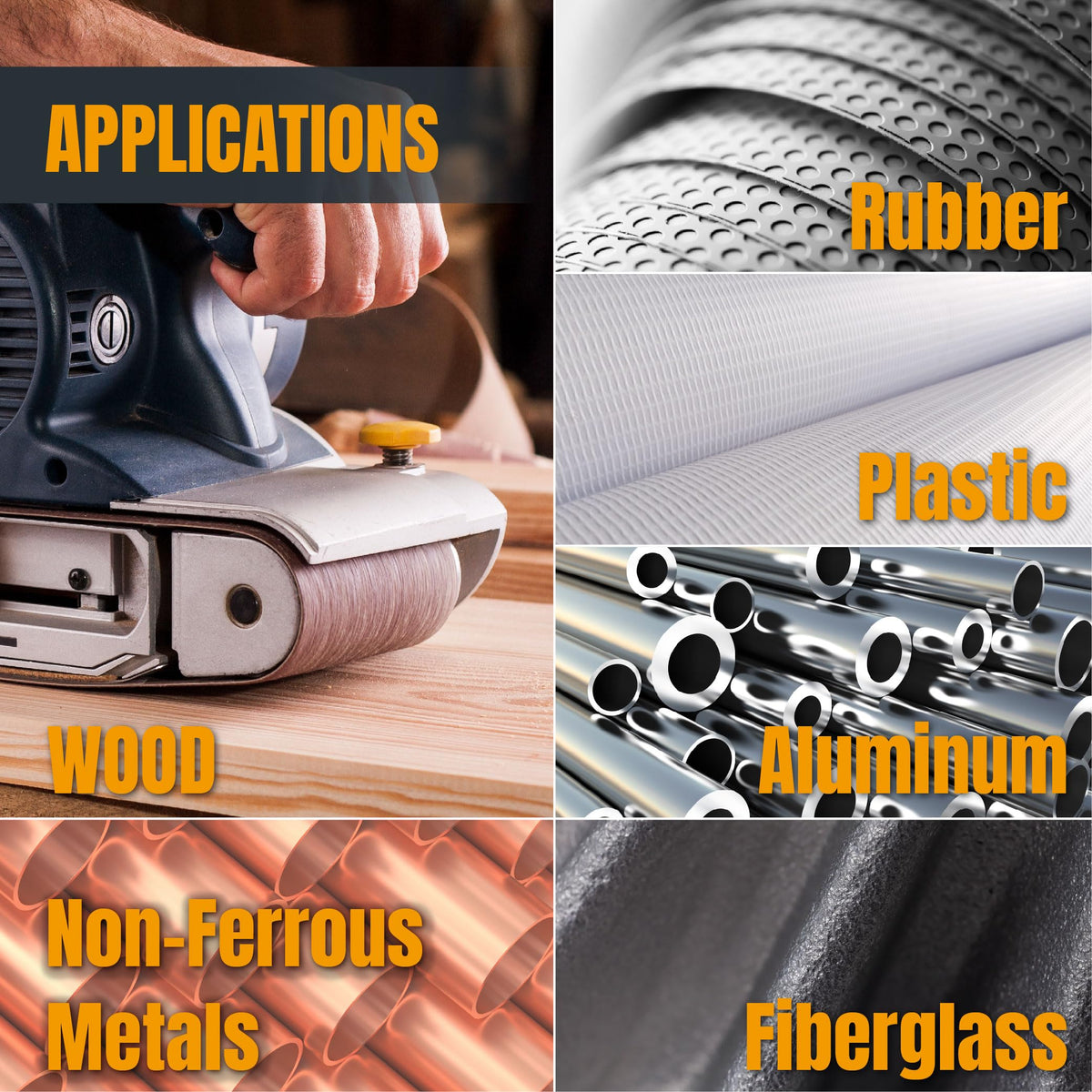 POWERTEC belt compatibility with Makita and other sanders
