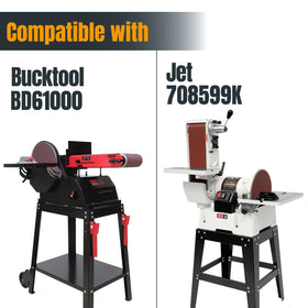 Powertec compatible with Jet and Bucktool sanders.