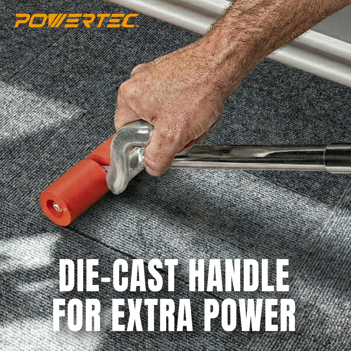 POWERTEC segmented roller design delivers steady, even pressure along full length