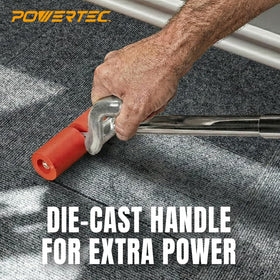 POWERTEC segmented roller design delivers steady, even pressure along full length