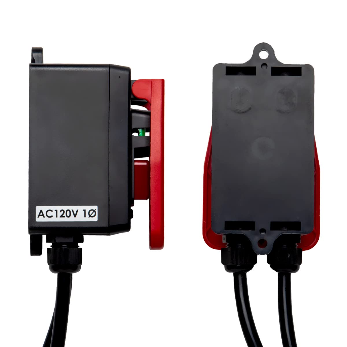 POWERTEC paddle switch with heavy-duty cords for quick control