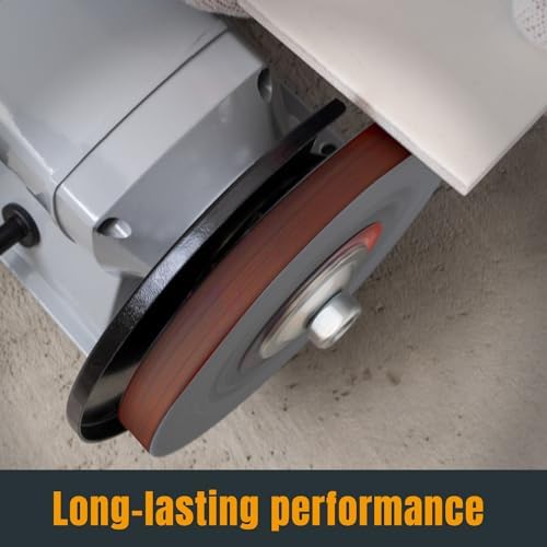 POWERTEC sanding belts 240-grit close-up for fine polishing and final touches.