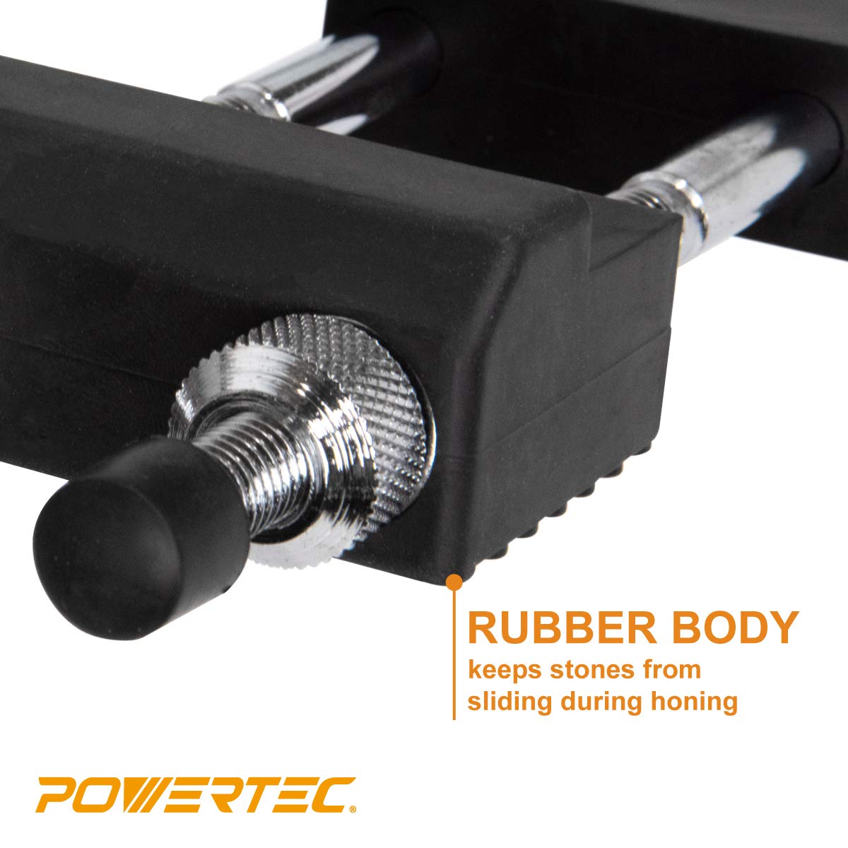 PowerTEC non-marring grip helps protect blades and work surfaces.