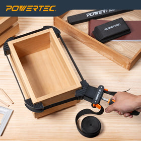 POWERTEC strap clamp suitable for cabinets and drawers applications