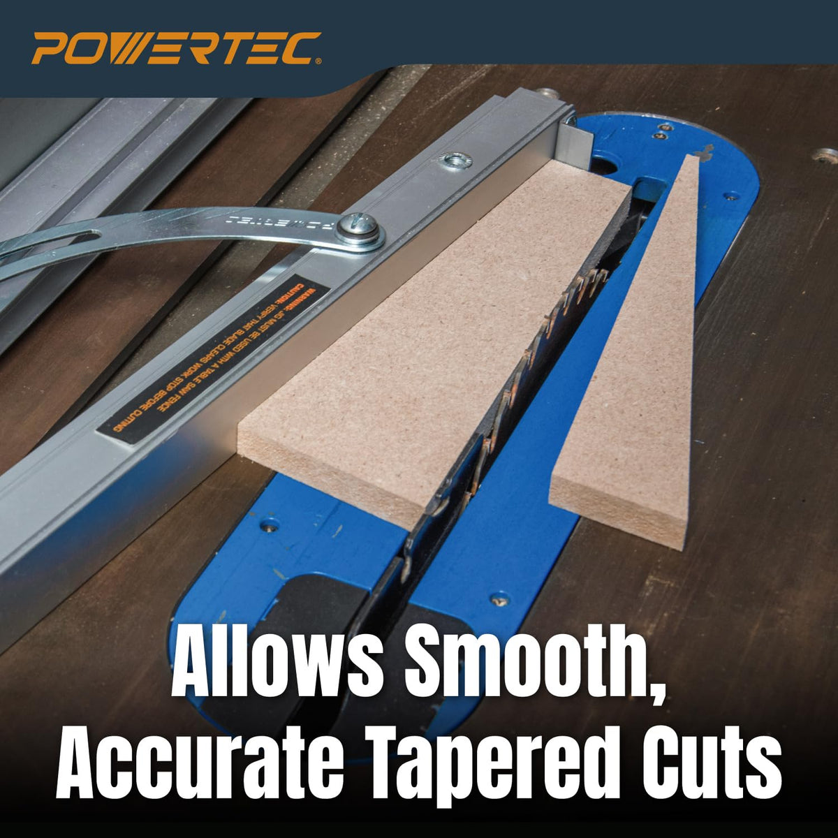 POWERTEC extruded aluminum construction offers strength without adding weight.