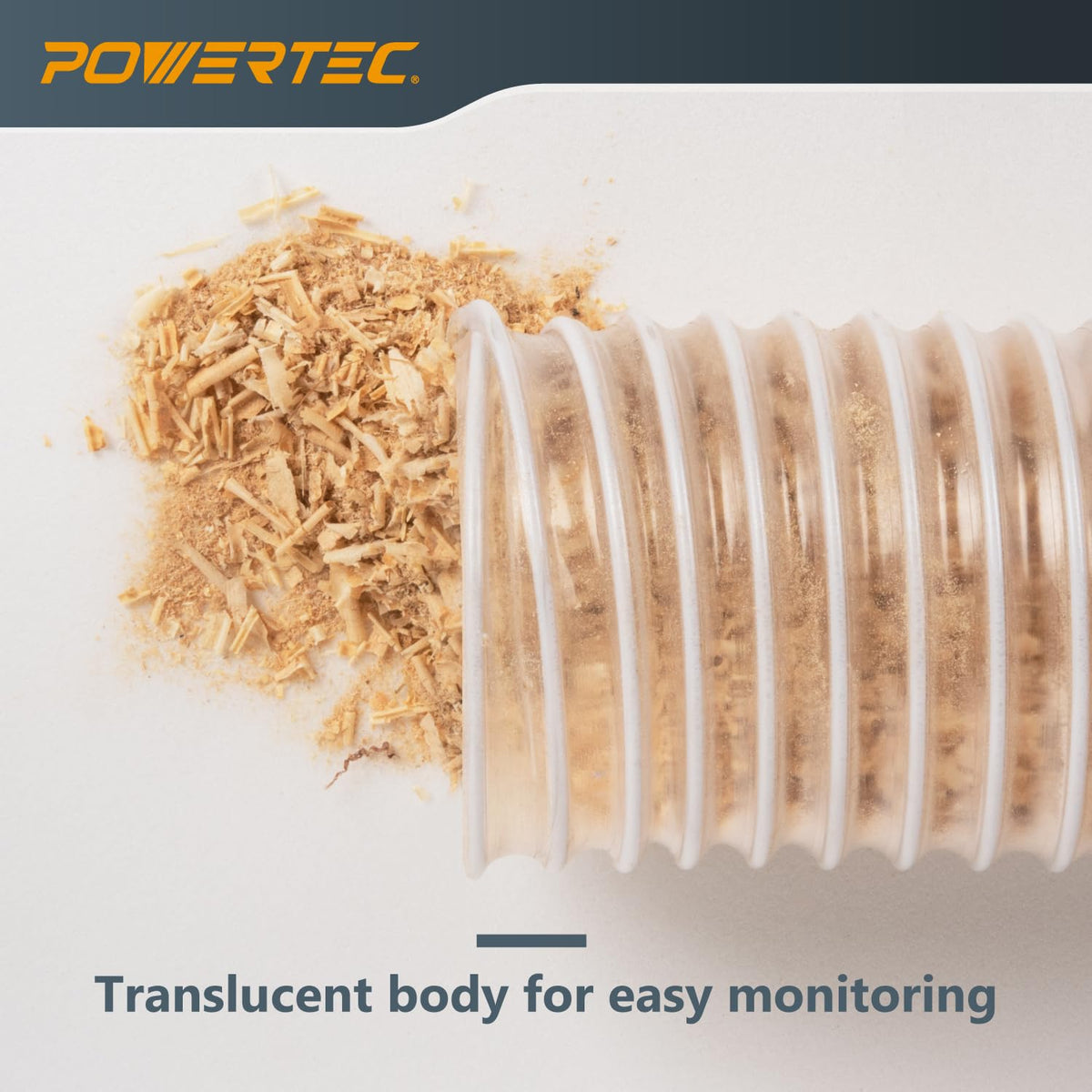 POWERTEC workshop dust-collection setup improves airflow and containment