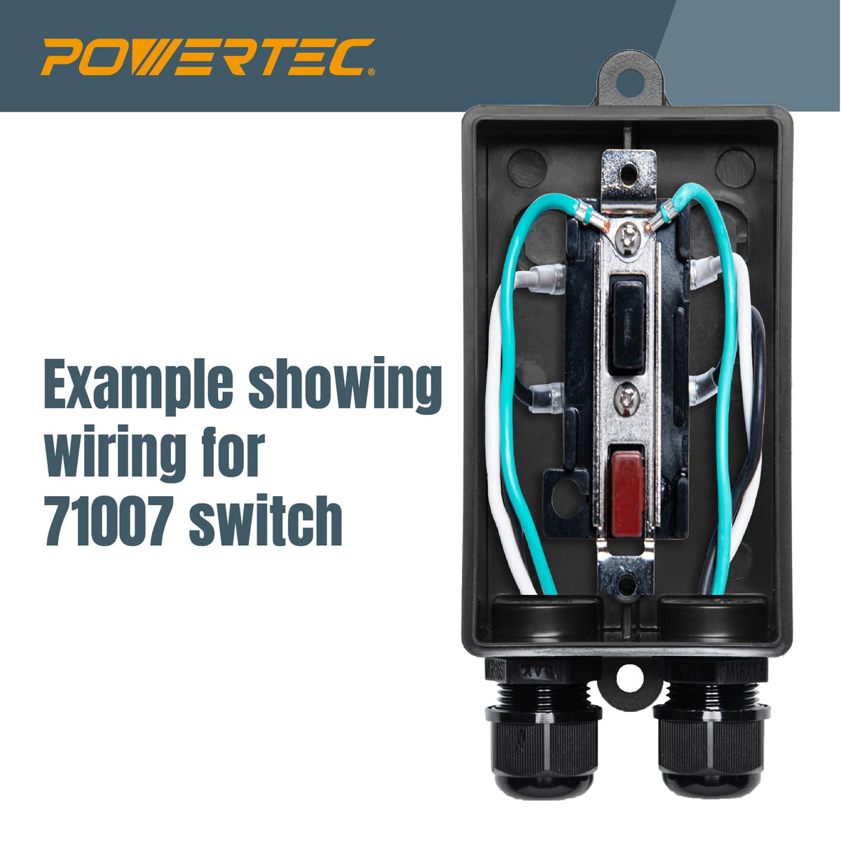 POWERTEC in‑workshop use shows practical safety integration.