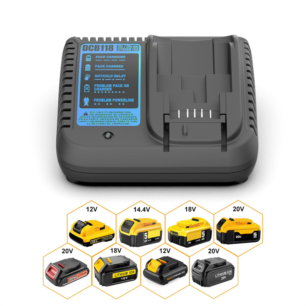 Powilling 12V DCB120 two‑pack battery, ready for ongoing projects.