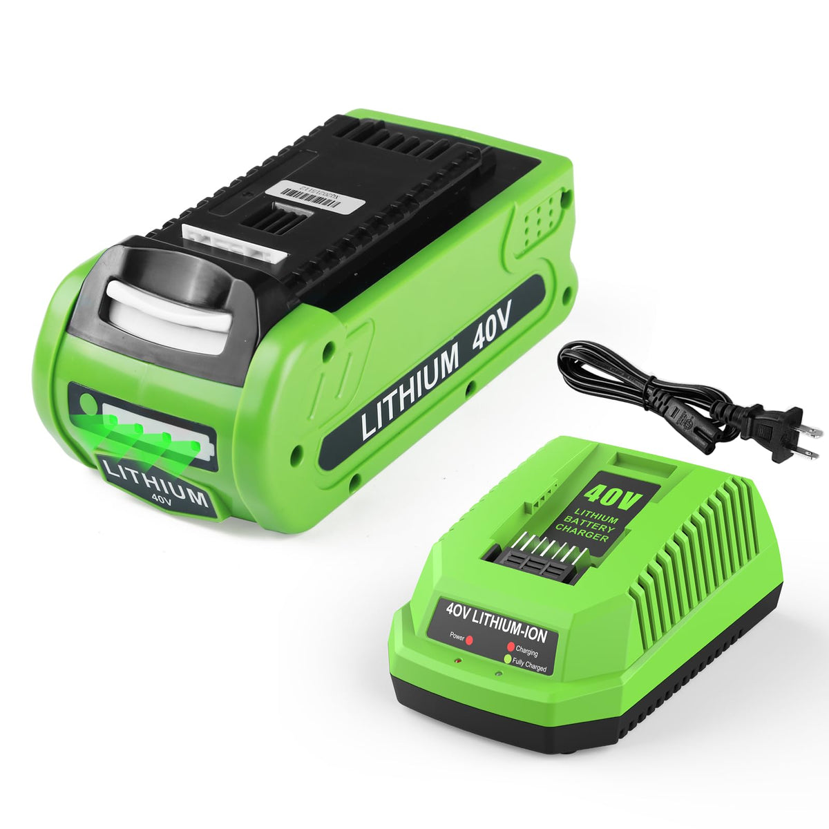 Powilling 40V battery compact design for easy handling